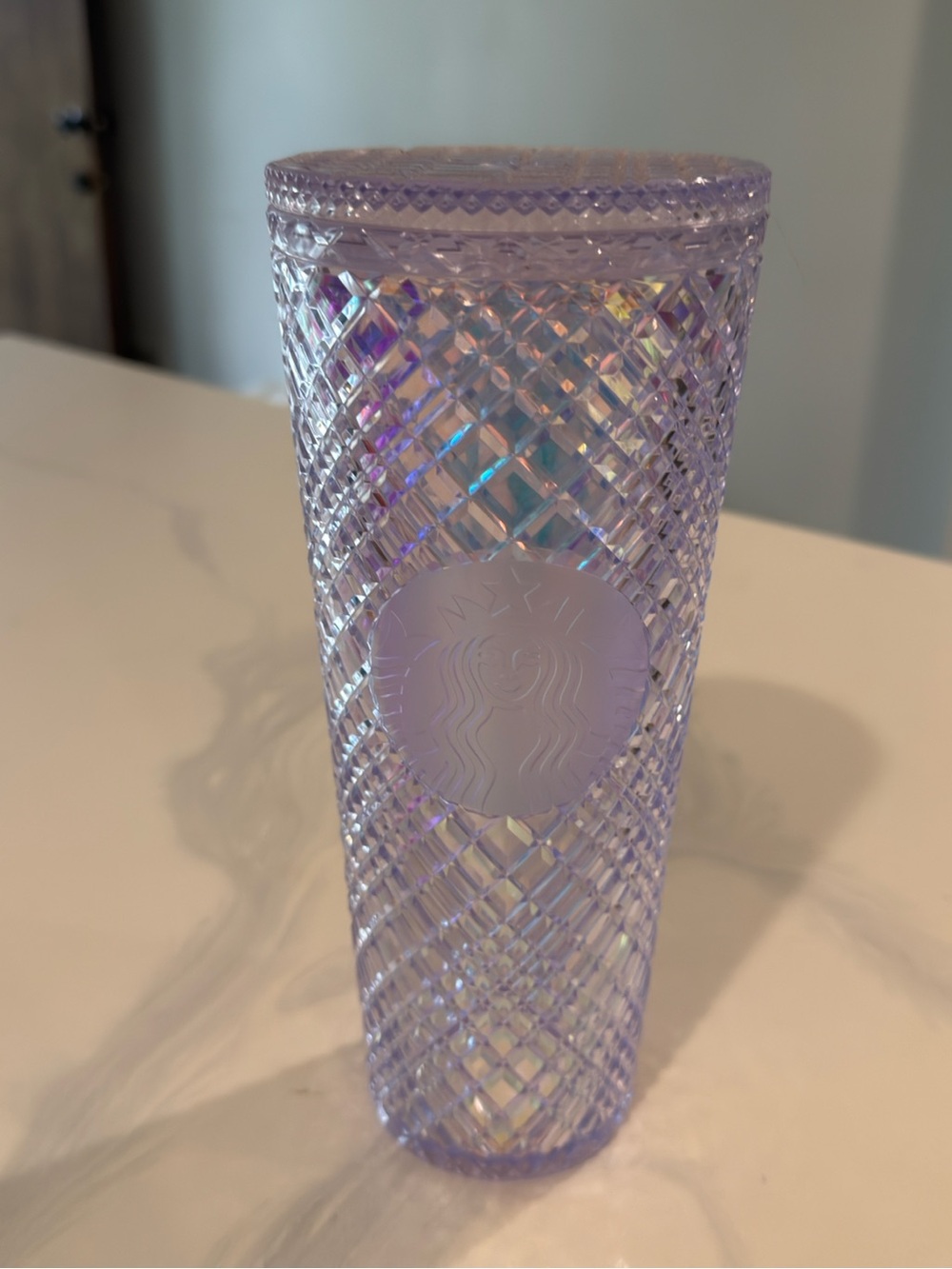 Starbucks Iridescent Purple Studded Tumbler